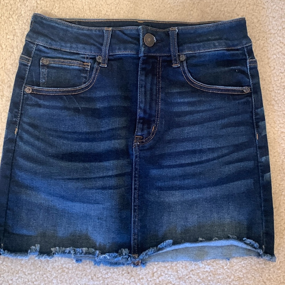 American Eagle jean skirt size 6